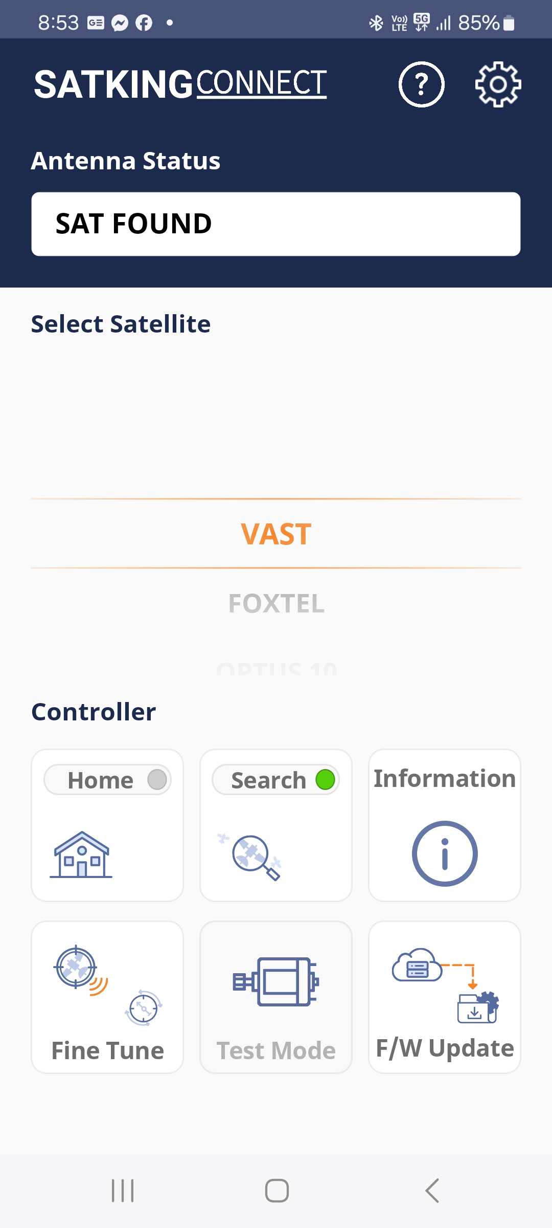 Caravan Satellite Dish